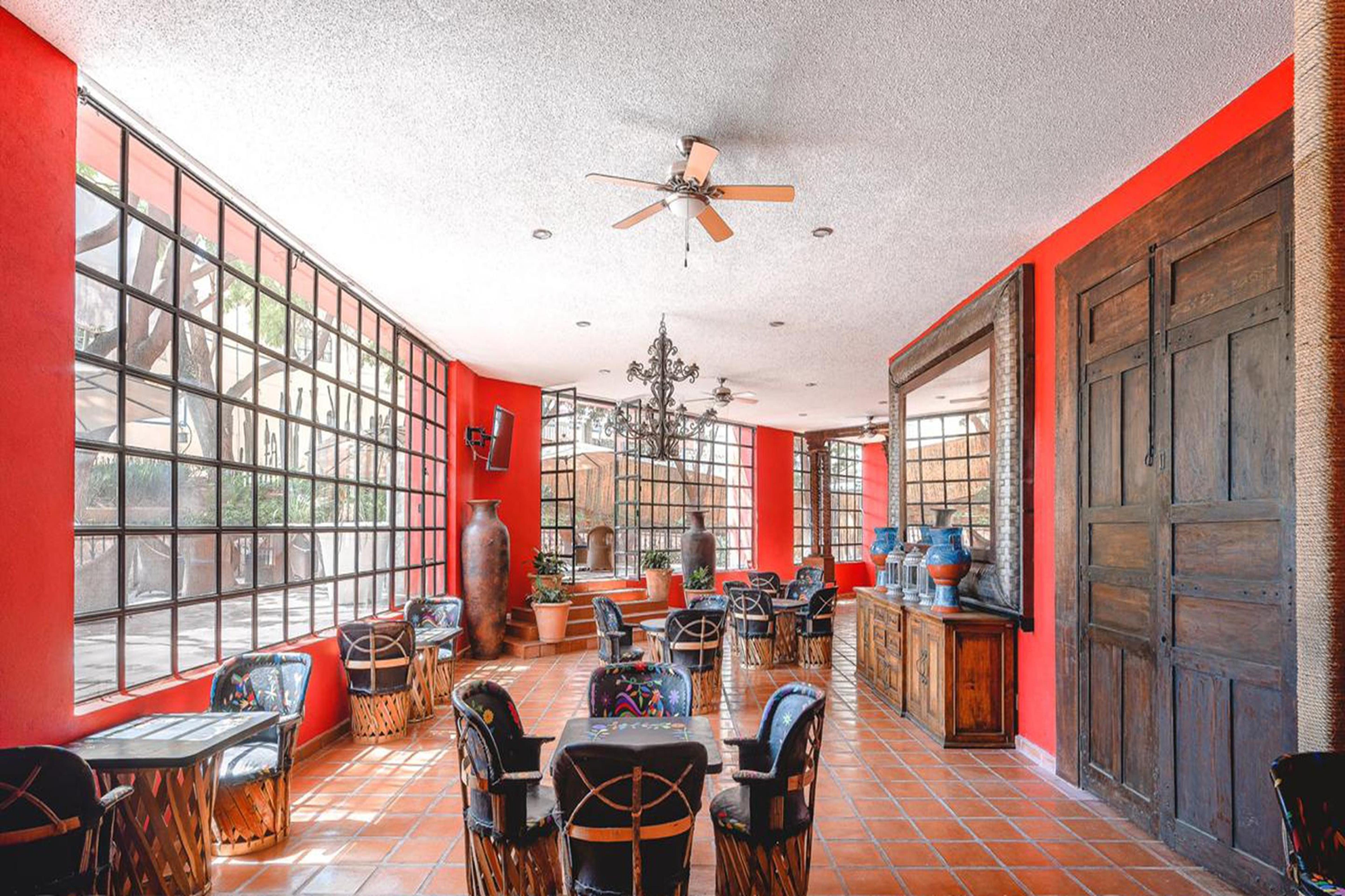 Real De Minas San Miguel De Allende Bagian luar foto Interior of the restaurant