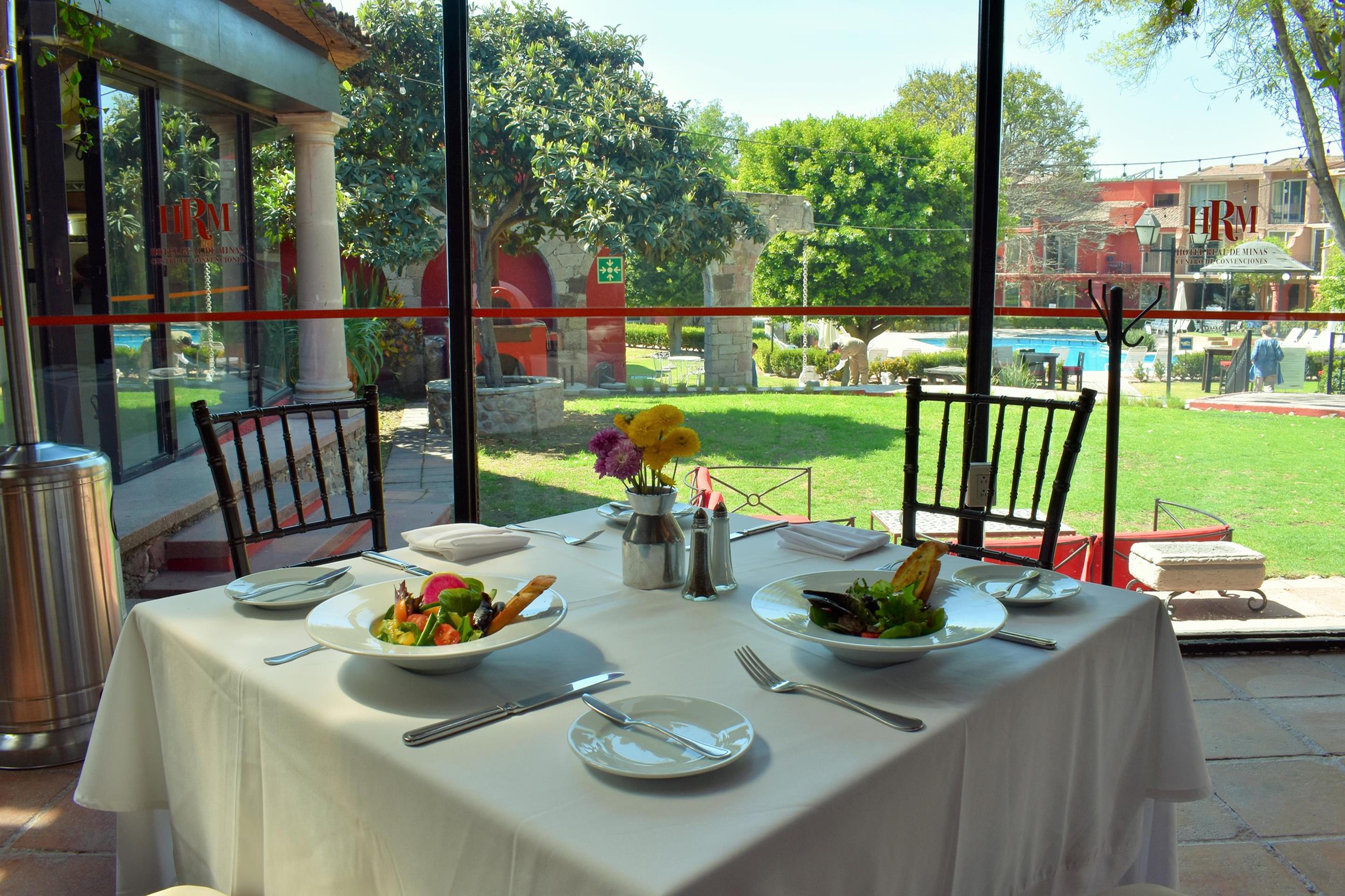 Real De Minas San Miguel De Allende Bagian luar foto Restaurant