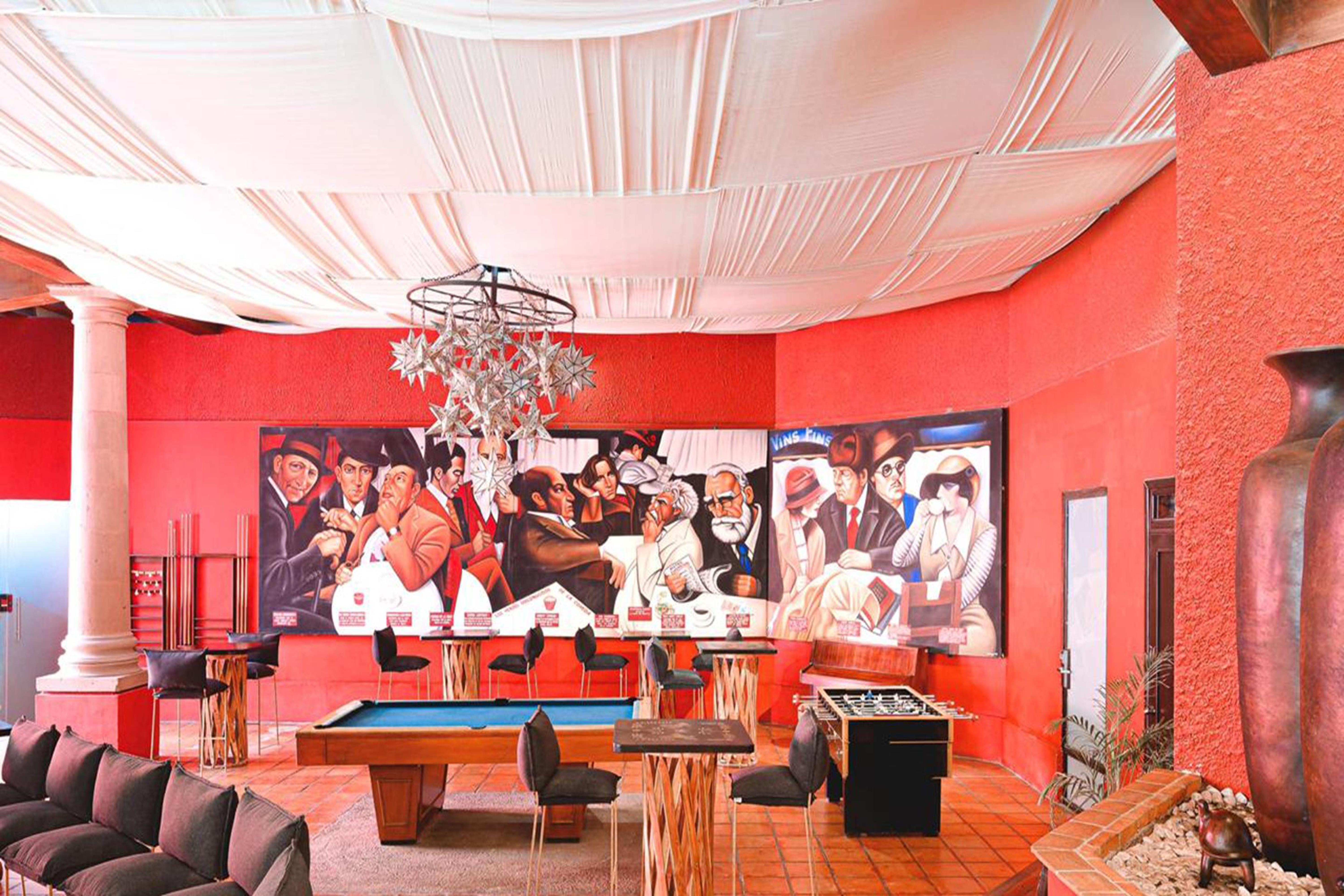 Real De Minas San Miguel De Allende Bagian luar foto The interior of the clubhouse