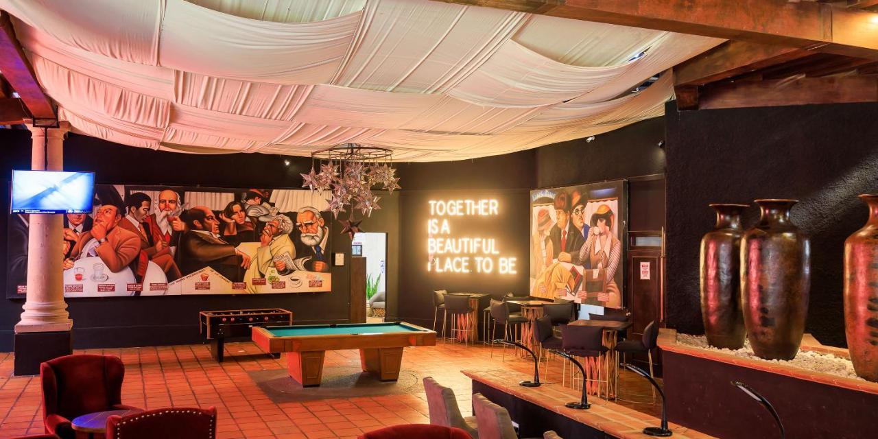 Real De Minas San Miguel De Allende Bagian luar foto The interior of the 2007-2010 location of the club